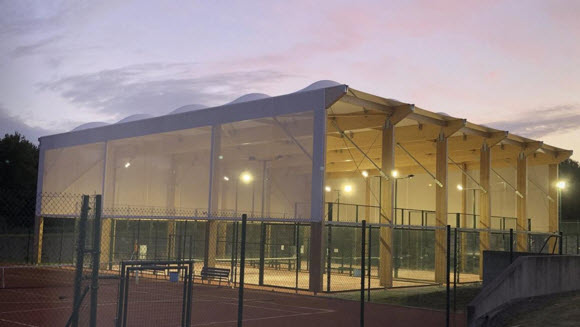 padel badminton couvert